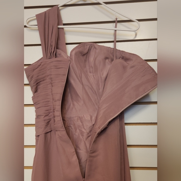 JUNIORS 3-5 unmarked Formal Dress MAUVE - Picture 6 of 6